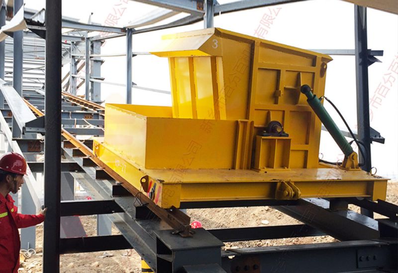 油田污泥處理配套爬坡軌道車(chē)方案