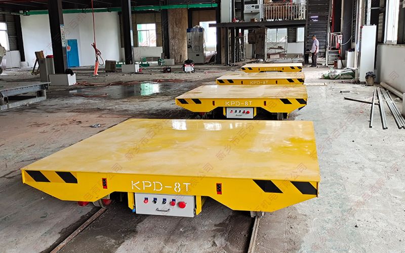 低壓軌道供電型軌道平板車的優(yōu)點