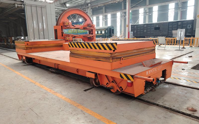 自帶液壓升降電動(dòng)軌道平臺(tái)車故障隱患排查