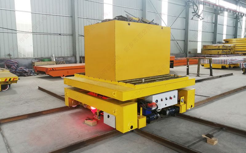 交叉軌道RGV小車(chē)是一種有效、穩(wěn)定、靈活的工廠(chǎng)轉(zhuǎn)運(yùn)工具